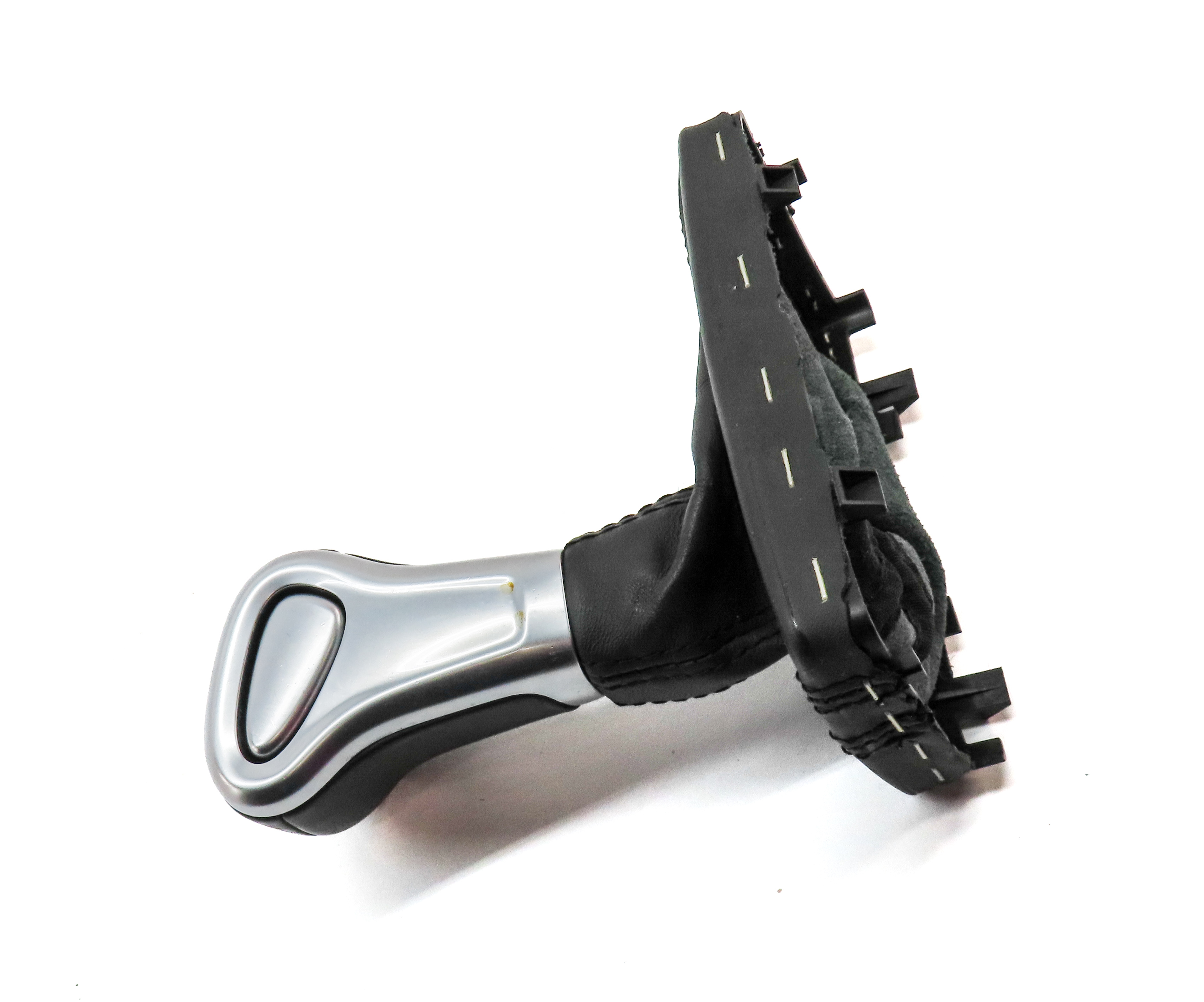 2016 AUDI A4 (B8 8K) AUTOMATIC A/T SHIFTER SHIFT KNOB HANDLE w/ BOOT (BLACK) — exact item pictured